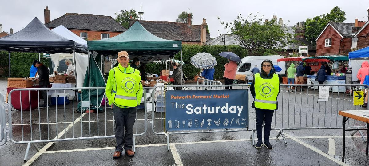 2020 06 Petworth Farmers Market Rotary Midhurst & Petworth